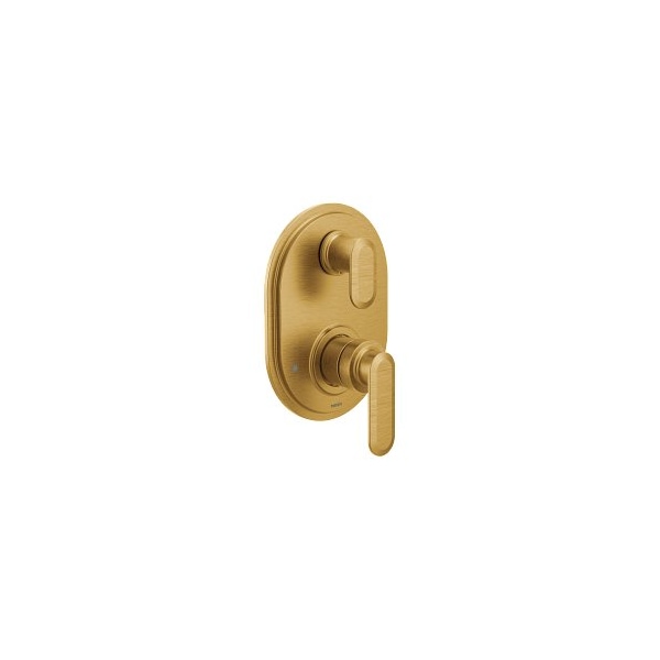 Greenfield M-CORE Transfer Valve Only Trim in Brushed Gold
